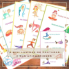 Mini Láminas de Posturas y Afirmaciones en PDF