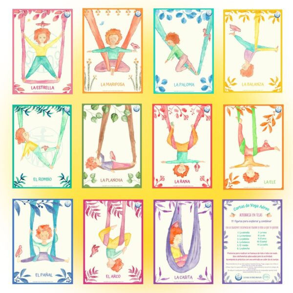 Cartas Yoga Aéreo - Image 2