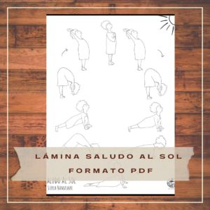 Lamina Saludo al Sol