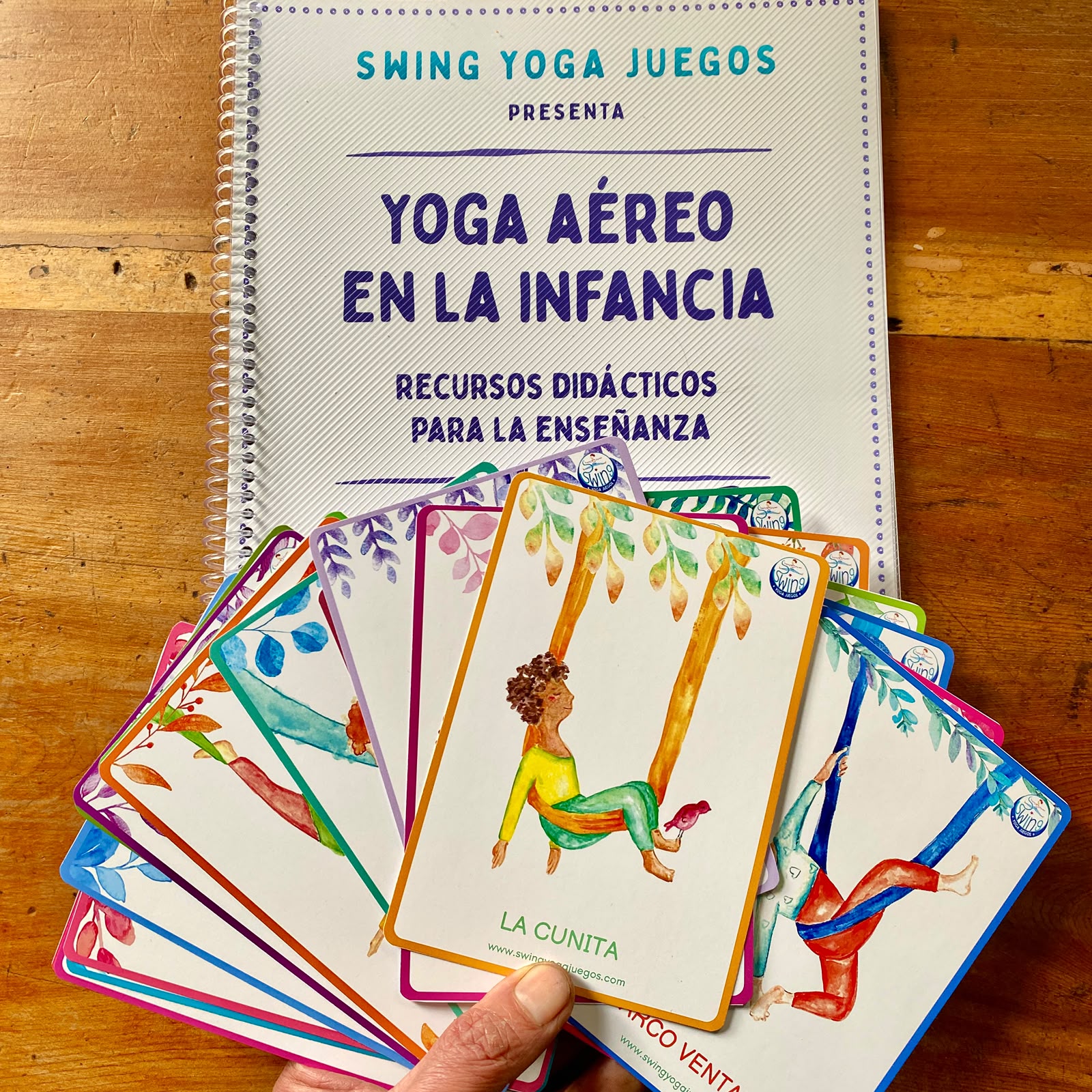 Cartas Yoga Aéreo y Manual de Yoga Aéreo