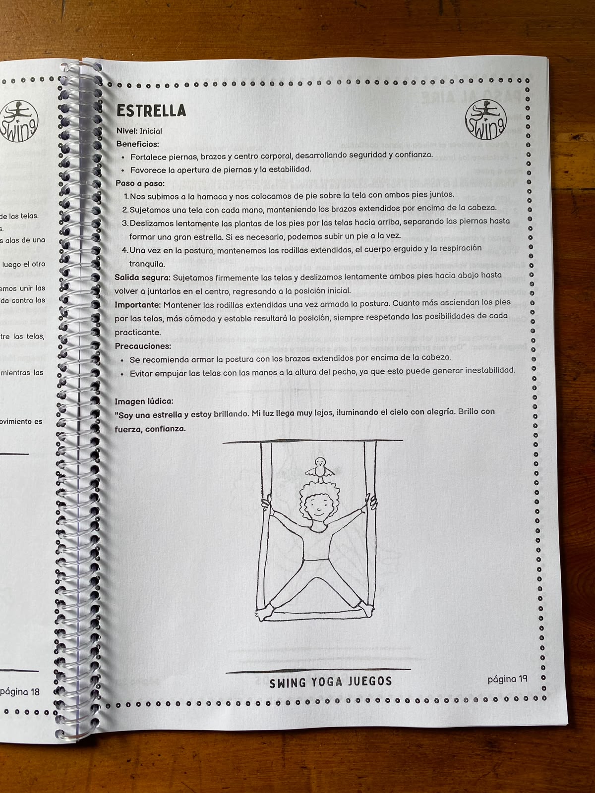 Cartas Yoga Aéreo y Manual de Yoga Aéreo en la infancia | PDF - Imagen 9